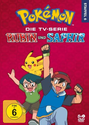 Pokémon - Die TV-Serie - Staffel 6: Rubin und Saphir (5 DVDs)
