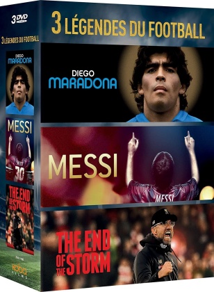 3 légendes du football - Diego Maradona / Messi H The End of the Storm (3 DVD)