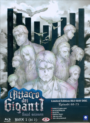 L'attacco dei Giganti - The Final Season - Box 1 (Limited Edition, 3 Blu-rays)