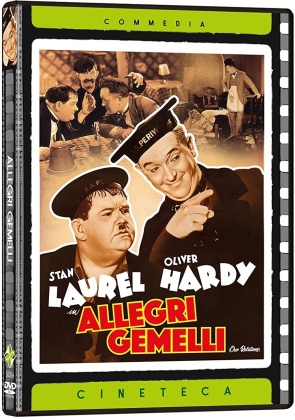 Stanlio & Ollio - Allegri Gemelli (1936) (Cineteca Commedia, n/b)