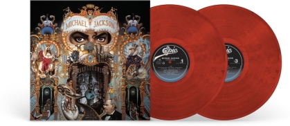 Michael Jackson - Dangerous (2021 Reissue, Epic, Frankenstein-Red/Black Vinyl, 2 LP)