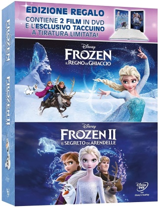 Frozen 1+2 - Il regno di ghiaccio / Il Segreto di Arendelle (Edizione Regalo) (Cofanetto, 2 DVD)