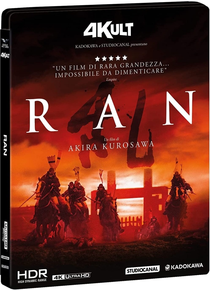 Ran (1985) (4Kult, 4K Ultra HD + Blu-ray)