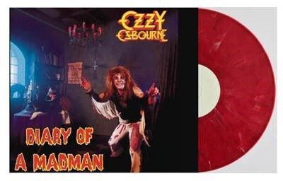 Ozzy Osbourne - Diary Of A Madman (2021 Reissue, Exclusive Edition, Limited Edition, Red Marbled Vinyl, LP)