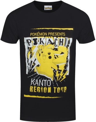 T-shirt - Pokemon - Kanto Region Tour - S