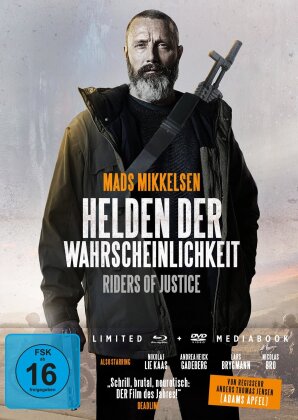 Helden der Wahrscheinlichkeit - Riders of Justice (2020) (Édition Limitée, Mediabook, Blu-ray + DVD)