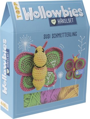 Wollowbies Häkelset Schmetterling
