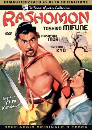 Rashomon (1950) (D'Essai Movie Collection, Doppiaggio Originale D'epoca, HD-Remastered, n/b)