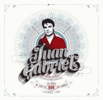 Juan Gabriel - 50 Anos De Ser El Divo De Juarez (Box, Deluxe Edition, 3 CDs + DVD)