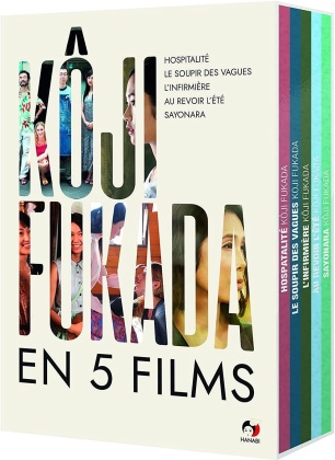 Kôji Fukada en 5 films - Hospitalité / Le soupir des vagues / L'infirmière / Au revoir l'été / Sayônara (5 DVD)
