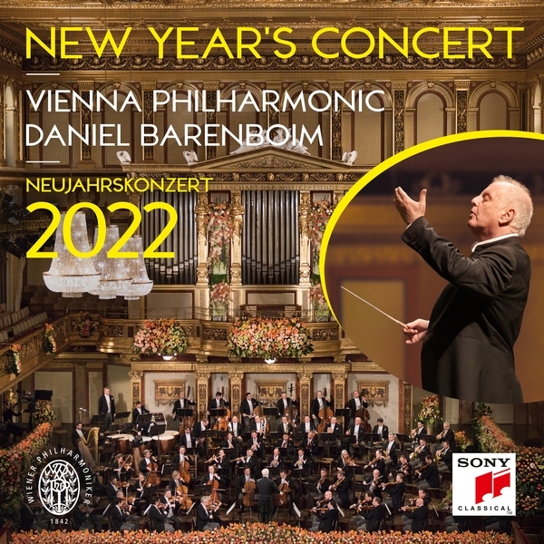 Wiener Philharmoniker & Daniel Barenboim - New Year's Concert 2022 - Neujahrskonzert 2022 (French/English Booklet, 2 CDs)