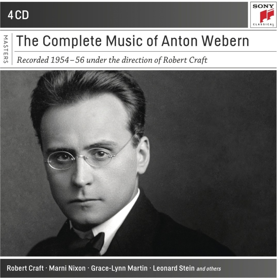 Anton von Webern (1883-1945) & Robert Craft - The Complete Music of Anton Webern (4 CDs)
