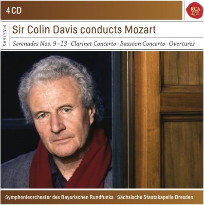 Sir Colin Davis & Wolfgang Amadeus Mozart (1756-1791) - Colin Davis Conducts Mozart Serenades&Overtures (4 CD)