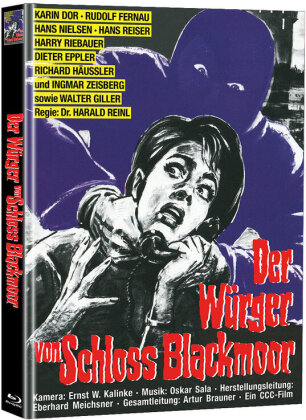 Der Würger von Schloss Blackmoor (1963) (Cover A, Édition Limitée, Mediabook, Blu-ray + DVD)