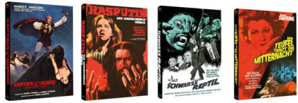 Captain Kronos / Rasputin / Das schwarze Reptil / Der Teufel tanzt um Mitternacht (Hartbox, Bundle, 4 Blu-rays)
