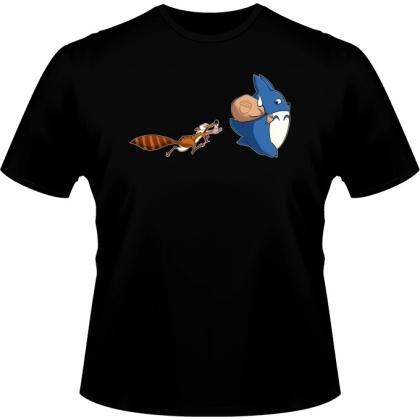 okiWoki - L'âge de Glace / Totoro: Le gland Amour ! - T-Shirt