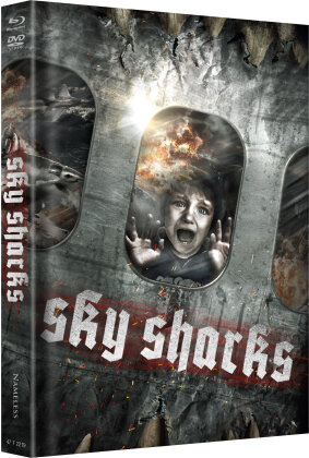 Sky Sharks (2020) (Cover A, Limited Edition, Mediabook, Uncut, 2 Blu-rays + 2 DVDs)