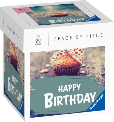 Ravensburger Puzzle - Happy Birthday - Peace by Piece 99 Teile