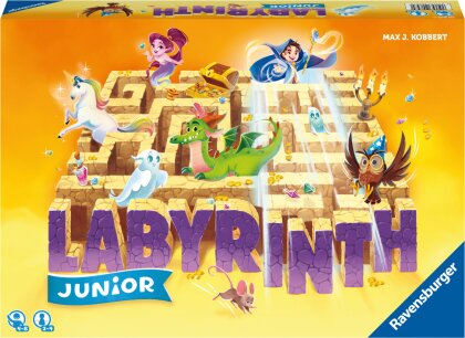 Ravensburger® 20847 - Junior Labyrinth - Familienklassiker für die Kleinen, Spiel für Kinder ab 4 Jahren - Gesellschaftspiel geeignet für 2-4 Spieler, Junior-Ausgabe