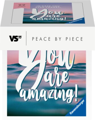 Ravensburger Puzzle - In case you ever forget: You are amazing! - Peace by Piece 99 Teile