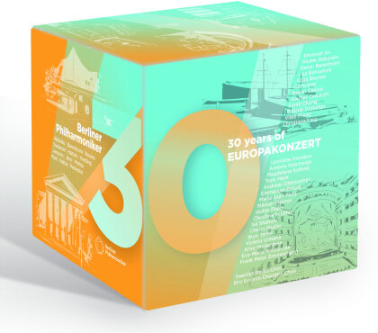 30 years of Europakonzert - Die Europakonzerte der Berliner Philharmoniker (1991-2021) (31 Blu-ray) - Berliner Philharmoniker