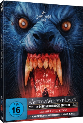 An American Werewolf in London (1981) (Cover Gabz, Limited Edition, Mediabook, 2 Blu-rays)