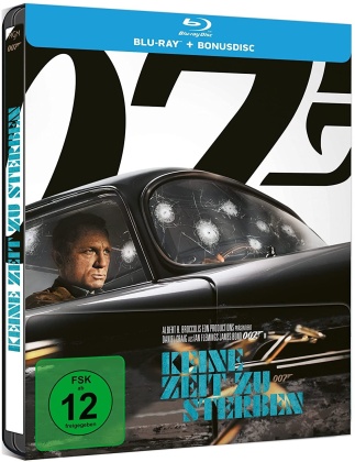 James Bond: Keine Zeit zu sterben (2021) (Edizione Limitata, Steelbook, 2 Blu-ray)