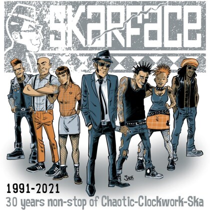 Skarface - 1991-2021-30 Years Non-Stop Of Chaotic-Clockwork-Ska (2 LPs)