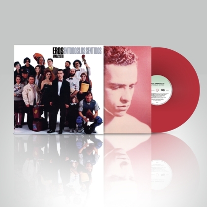 Eros Ramazzotti - En Todos Los Sentidos (2021 Reissue, Red Vinyl, LP)