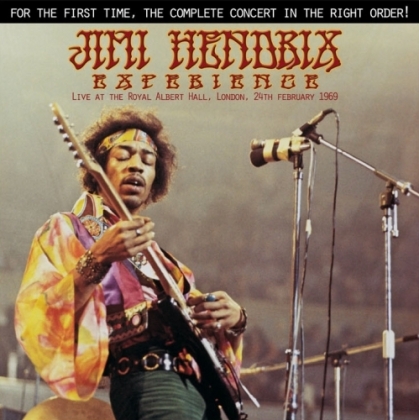 Jimi Hendrix - Live At The Royal Albert Hall, London, 24th February 1969 (3 LPs + 2 CDs + DVD)