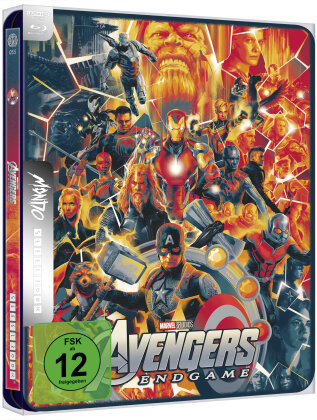 Avengers 4 - Endgame (2019) (Mondo, Edizione Limitata, Steelbook, 4K Ultra HD + 2 Blu-ray)