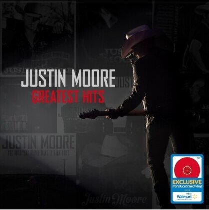 Justin Moore - Greatest Hits (Walmart Edition, Red Vinyl, LP)