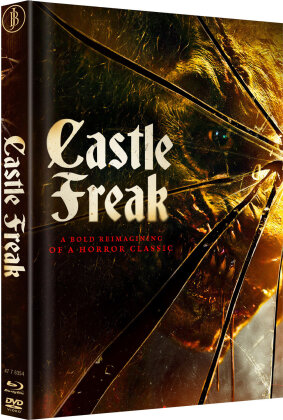 Castle Freak (2020) (Cover A, Limited Edition, Mediabook, Uncut, Blu-ray + DVD)