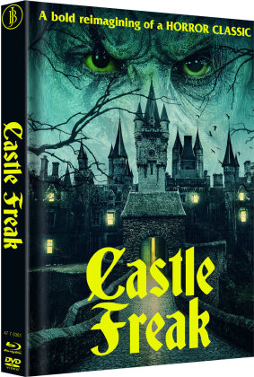Castle Freak (2020) (Cover B, Limited Edition, Mediabook, Uncut, Blu-ray + DVD)