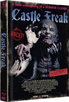 Castle Freak (2020) (Cover C, Limited Edition, Mediabook, Uncut, Blu-ray + DVD)