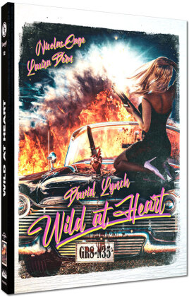 Wild at Heart (1990) (Cover A, Wattiert, Limited Edition, Mediabook, Blu-ray + DVD)