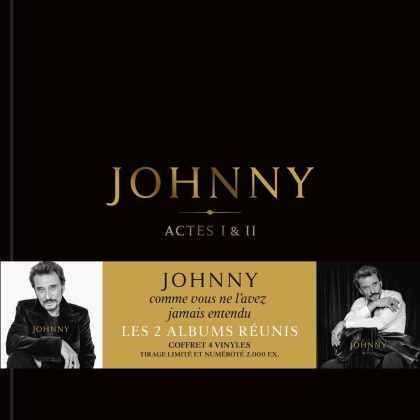 Johnny Hallyday - Johnny Acte I + Acte II (4 LPs)