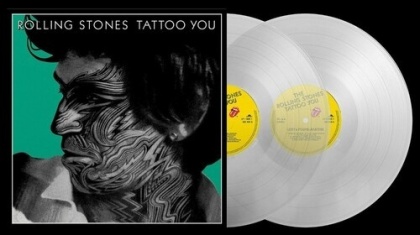 The Rolling Stones - Tattoo You (2021 Reissue, Édition 40ème Anniversaire, Édition Limitée, Clear Vinyl, 2 LP)