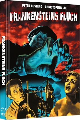 Frankensteins Fluch (1957) (Cover C, Limited Edition, Mediabook, Blu-ray + DVD)