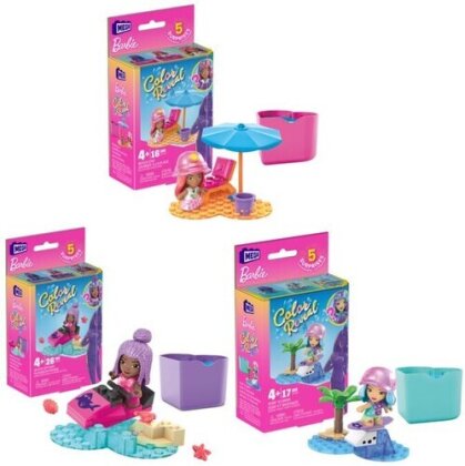 Mega Brands Barbie - Barbie Color Reveal Micro Doll Asrt