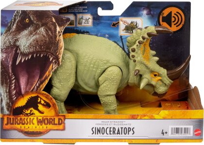 Jurassic World RS Sinoceratops - Roar Strikers, Geräusche,