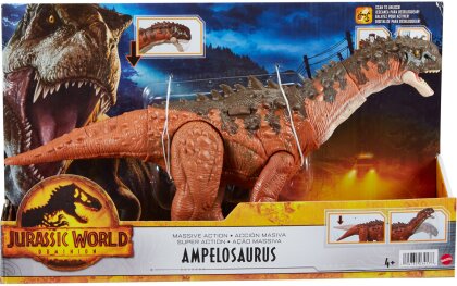 Jurassic World MA Ampelosaurus - Massive Action, ca. 35 cm lang,