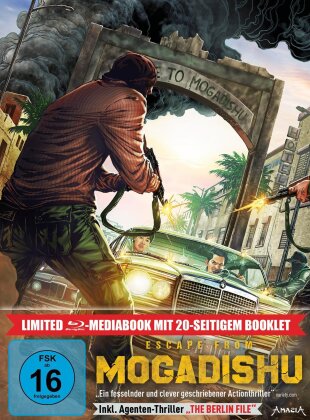 Escape from Mogadishu (2021) (Limited Edition, Mediabook, 2 Blu-rays)