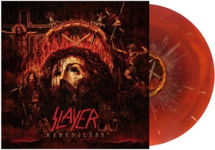 Slayer - Repentless (Reissue, Oxblood & Orange Swirl W/ Mustard Vinyl, LP)
