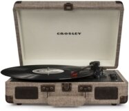 Crosley - Cruiser Deluxe Portable Turntable (Havana)