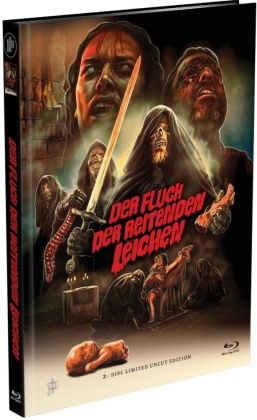 Der Fluch der reitenden Leichen (2020) (Limited Edition, Mediabook, Uncut, Blu-ray + DVD)
