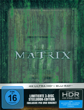 The Matrix (1999) (Titans of Cult, Limited Edition, Steelbook, 4K Ultra HD + Blu-ray)