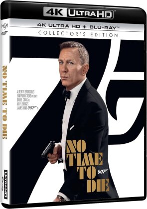 James Bond: No Time To Die (2021) (Édition Collector, 4K Ultra HD + Blu-ray)