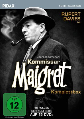 Kommissar Maigret - Komplettbox (Pidax-Filmklassiker, 15 DVD)