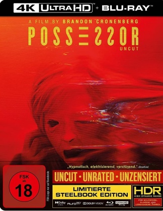 Possessor (2020) (Limited Edition, Steelbook, Uncut, 4K Ultra HD + Blu-ray)